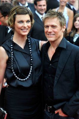 Linda Evangelista and Bryan Adams