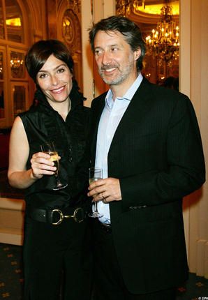 Antoine De Caunes and Daphné Roulier