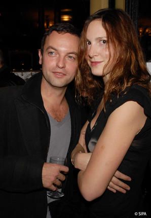 Justine Lévy and Patrick Mille
