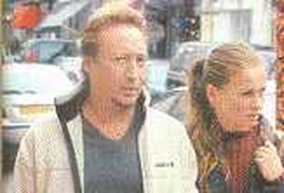 Julian Lennon and Lucy Bayliss