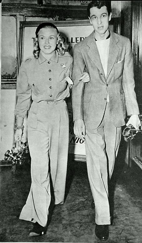Ginger Rogers and Alfred Vanderbilt Jr.