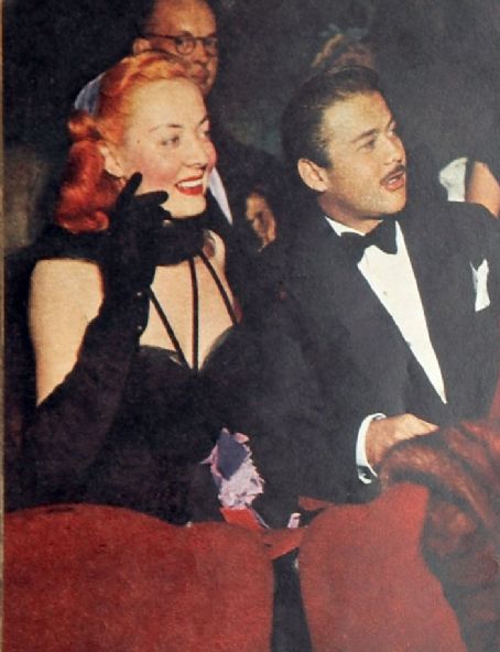 Audrey Totter and Turhan Bey