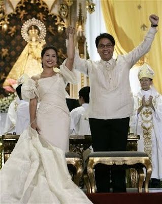 Korina Sanchez and Mar Roxas - Marriage