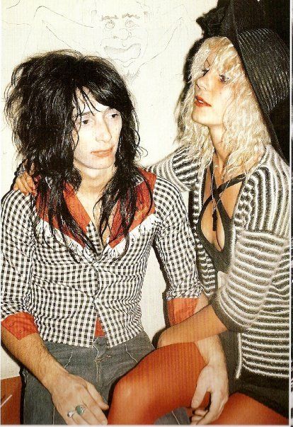 Sable Starr and Johnny Thunders