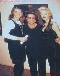 Tico Torres and Brooke Shields
