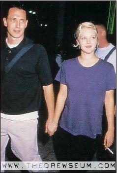Drew Barrymore and Jeremy Tomas