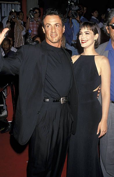 Sylvester Stallone and Janine Turner