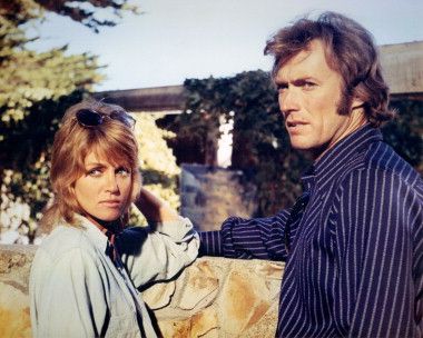 Clint Eastwood and Donna Mills