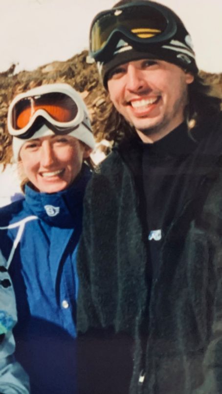 Dave Grohl and Tina Basich