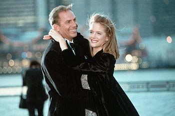 Kevin Costner and Kelly Preston