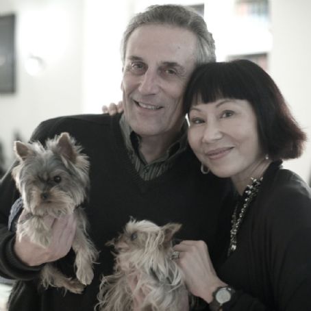 Amy Tan and Lou DeMattei