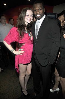 50 Cent and Emily Meade
