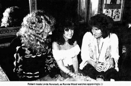 Linda Ronstadt and Robert Plant