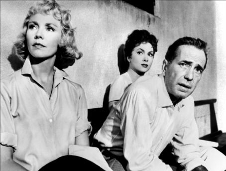 Humphrey Bogart and Gina Lollobrigida