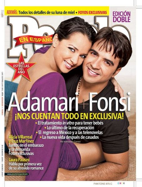 Luis Fonsi and Adamari Lopez