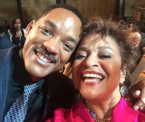 Debbie Allen and Will Smith