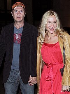 Liam Neeson and Freya St. Johnston