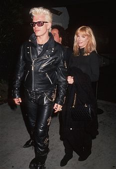 Peggy Trentini and Billy Idol