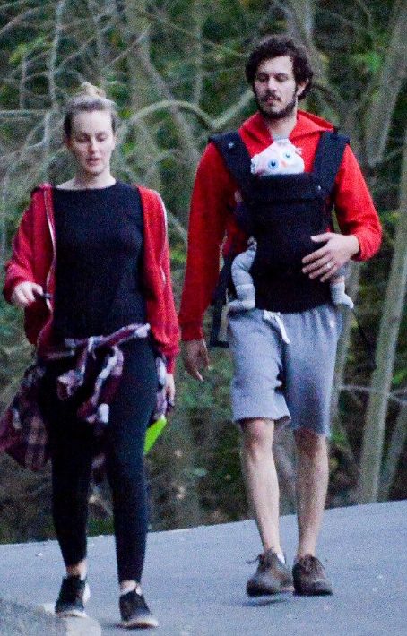 Leighton Meester and Adam Brody - Child - Arlo Day