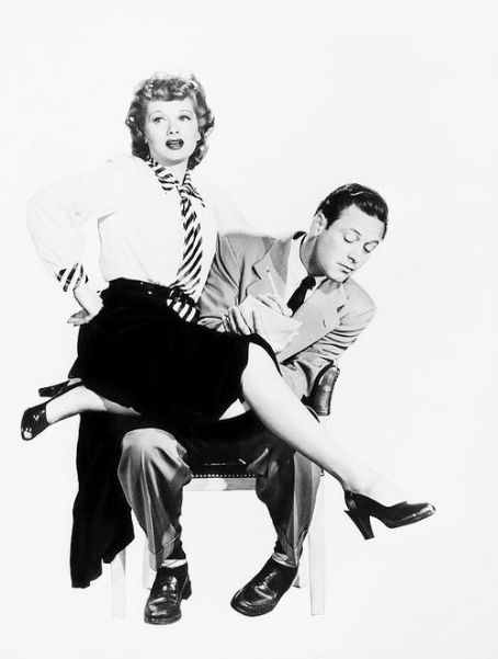 Lucille Ball and William Holden