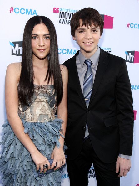 Isabelle Fuhrman and Joel Courtney
