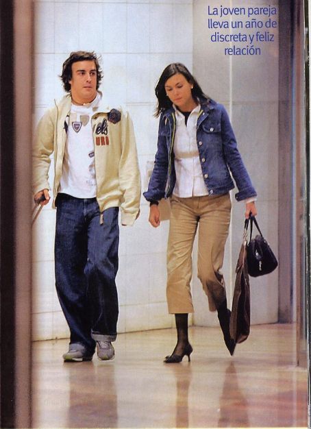 Carolina Costa and Fernando Alonso