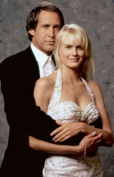 Daryl Hannah and Chevy Chase