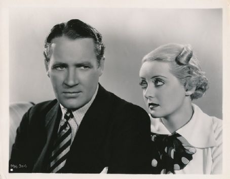 Bette Davis and Ian Hunter