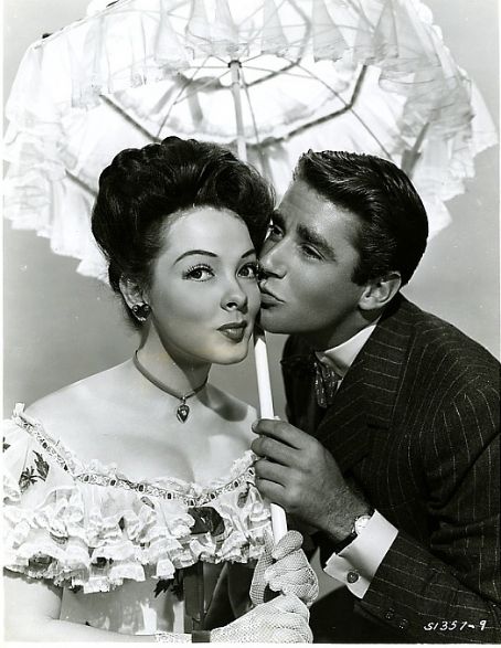 Kathryn Grayson and Peter Lawford