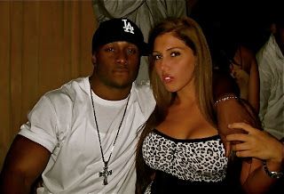 Carmen Ortega and Reggie Bush