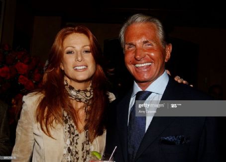 George Hamilton and Angie Everhart