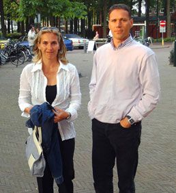 Marco van Basten and Liesbeth van Capelleveen
