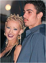 Christina Aguilera and Jorge Santos