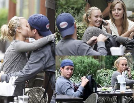 Hayden Panettiere and Kevin Connolly