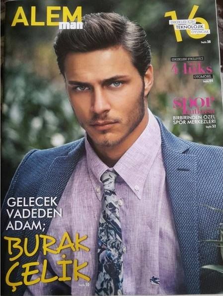 <b>Burak Celik</b> - Alem Man Magazine Cover [Turkey] (June 2014) - t4ft5fdj7yx24tty