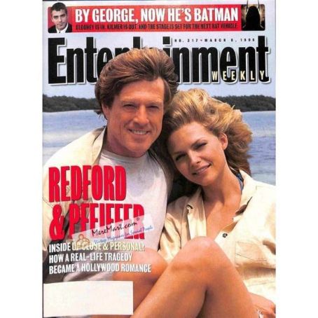 Michelle Pfeiffer and Robert Redford