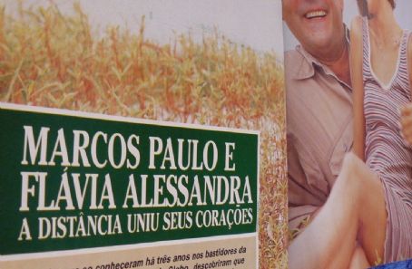 Marcos Paulo and Flavia Alessandra