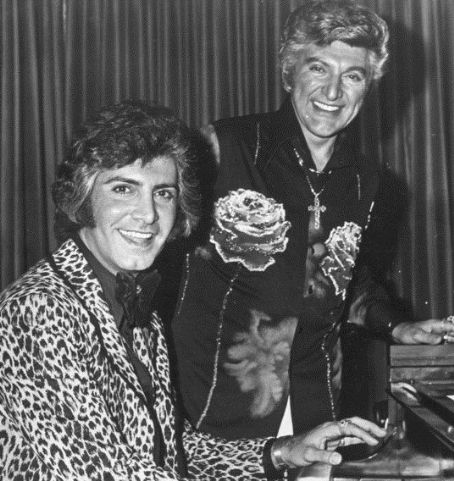 Liberace and Vince Cardell