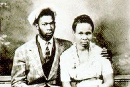 B.B. King and Martha Lee Denton