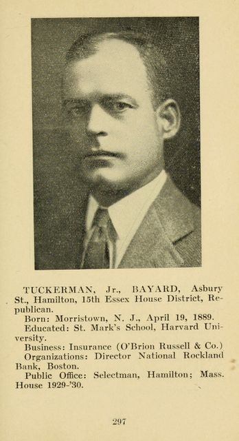 Bayard Tuckerman, Jr.
