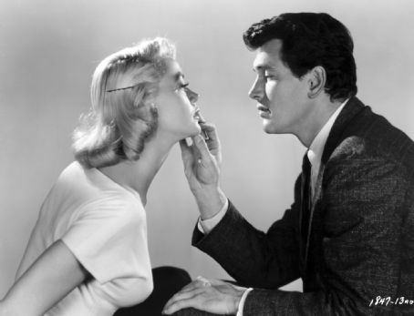 Dorothy Malone and Rock Hudson