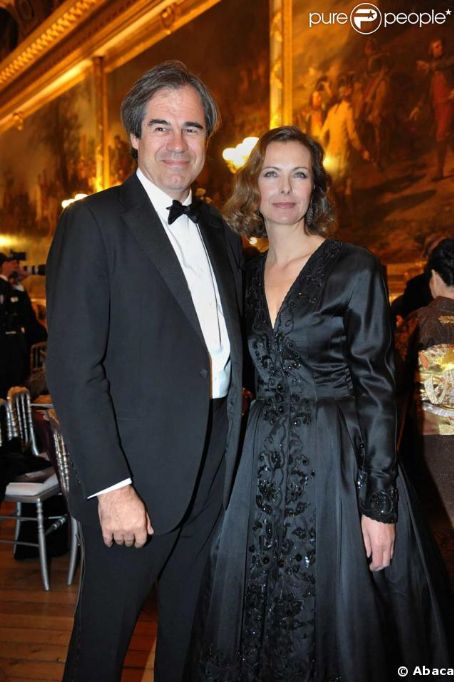 Carole Bouquet and Claudio Costamagna