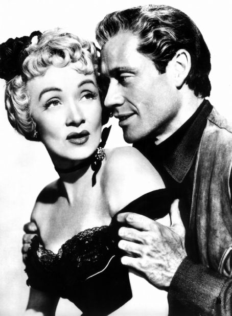 Marlene Dietrich and Mel Ferrer