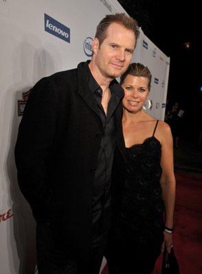 Beth Toussaint and Jack Coleman