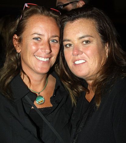 Rosie O'Donnell and Tracy Kachtick-Anders
