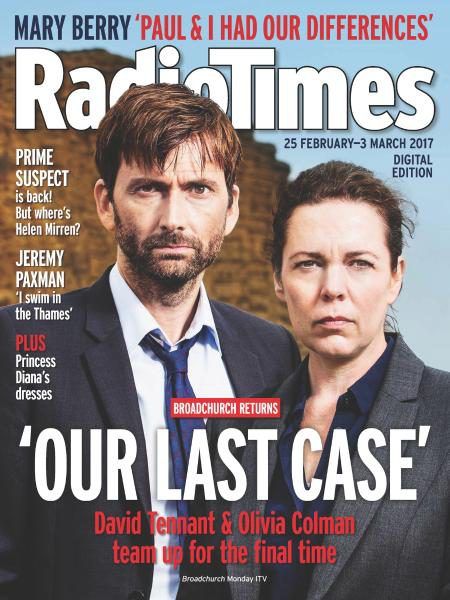 David Tennant - Radio Times Magazine Cover [United Kingdom] (25 February 2017)