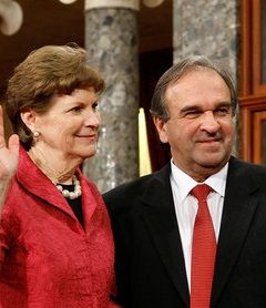 Jeanne Shaheen and Bill Shaheen