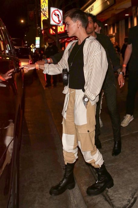 Ruby Rose – Spotted at Paris Jackson’s concert in Los Angeles