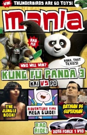 Kung Fu Panda 3 - Mania Magazine Cover [Australia] (April 2016)
