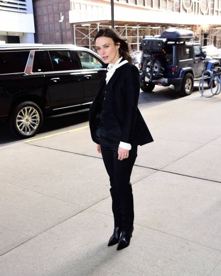 Keira Knightley – Seen outside CBS Studio in New York City